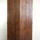 Practical old pine Dutch corner cabinet with nice details and patina