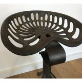Forged iron stool