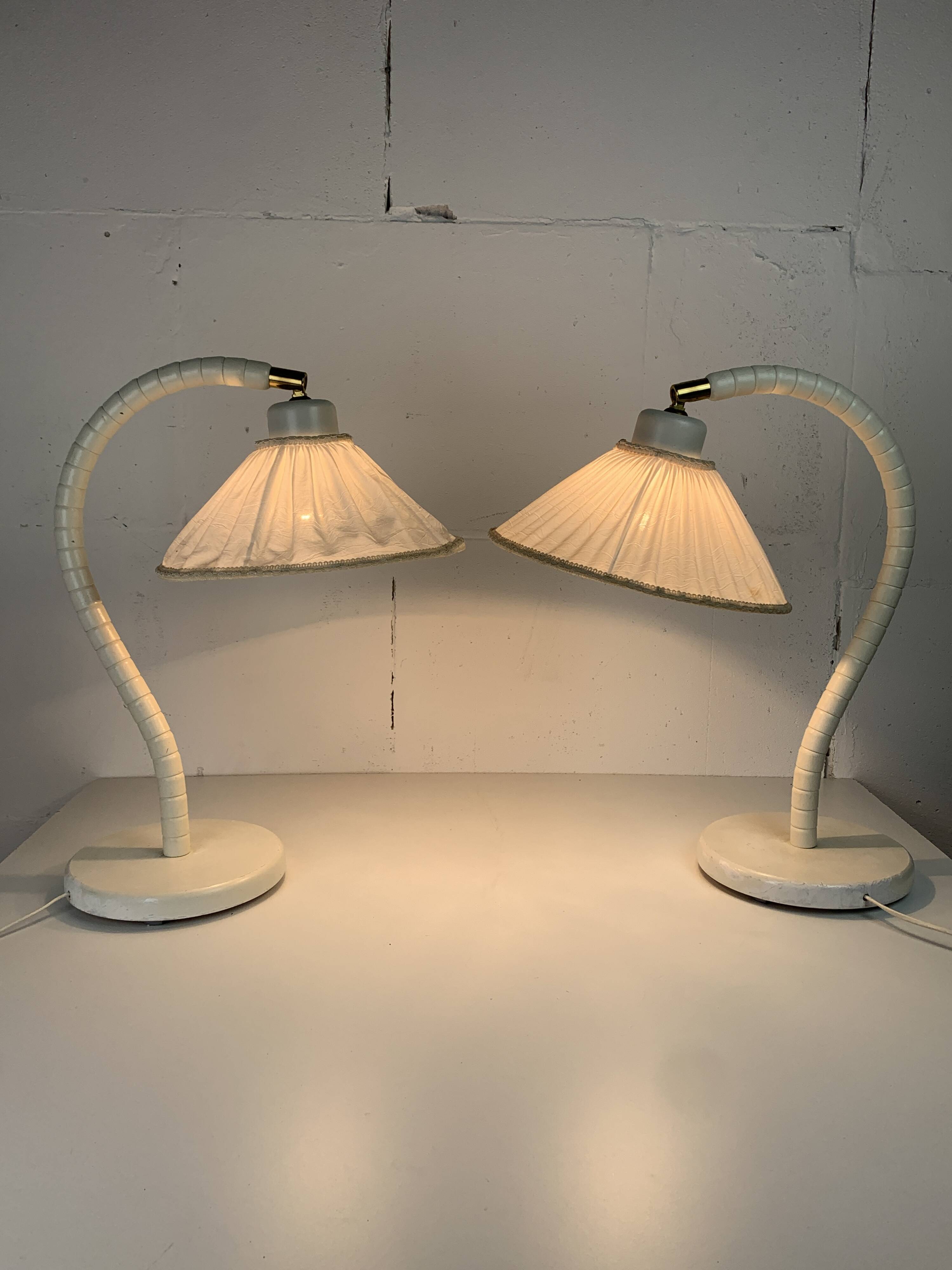 Scandinavian Swedish Modern bedside or table lamps by Markslojd, 1960s