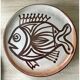 6 plates in vintage Vallauris sandstone