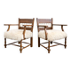Pair of Werkbund armchairs from the Austrian reform movement, design attributed to Oskar Strnad, late 1920s – early 1930s. (extremely rare)