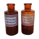 2 pharmacy vials