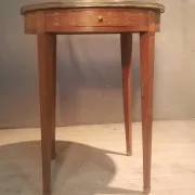 Marquetry guéridon in Louis XVI style