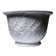 Antique cache-pot in Limoges porcelain with a relief decoration of foliage.