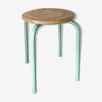 Minth green stool