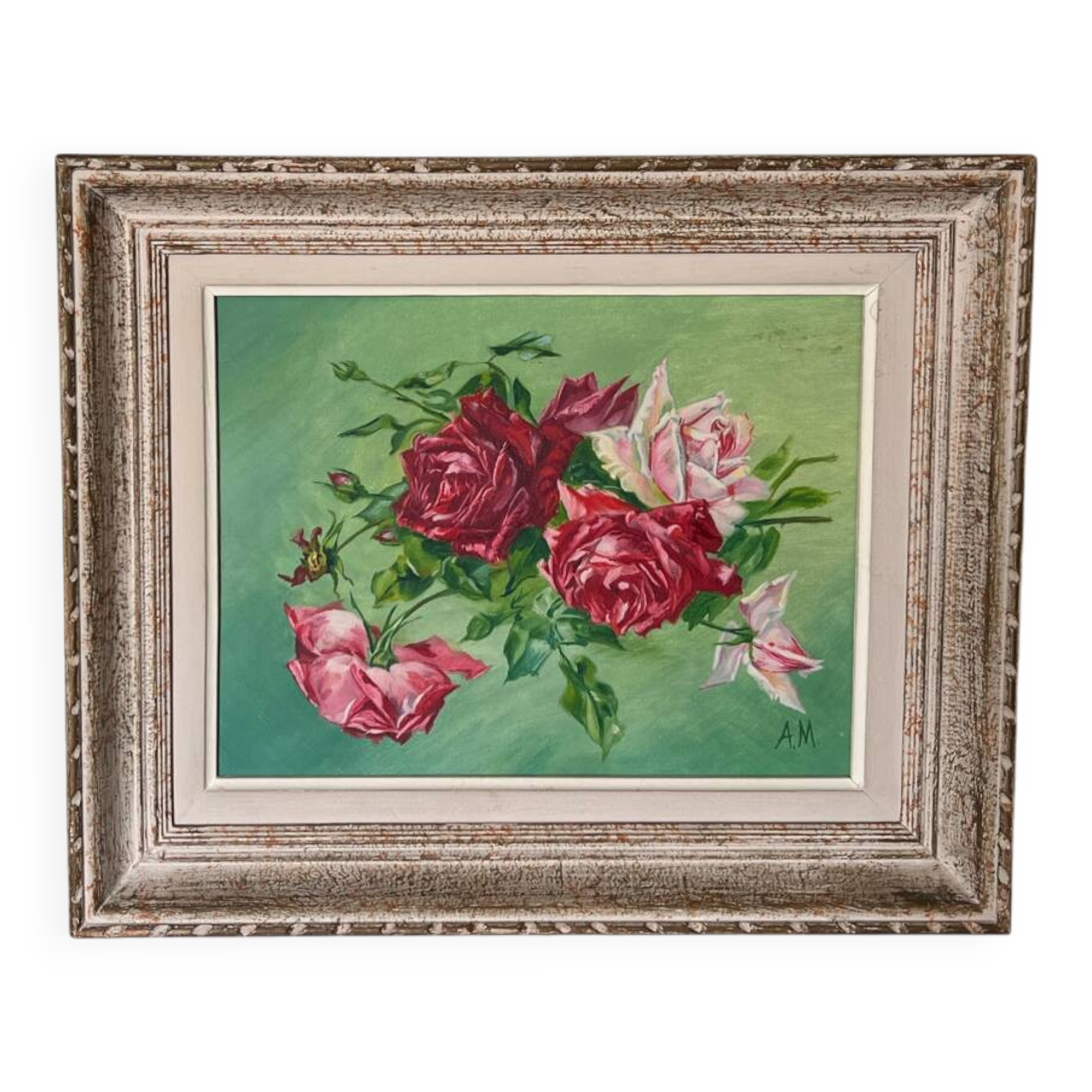Oil Painting Roses