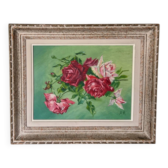 Oil Painting Roses