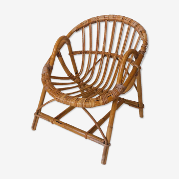 Child rattan chair