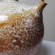 Petite cruche chevrette grès émaillé artisanal vintage 60-80