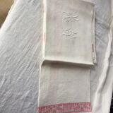 Set of towels monogramées