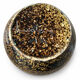 Accolay vase no. 19 – Vintage French ceramic with speckled glaze.