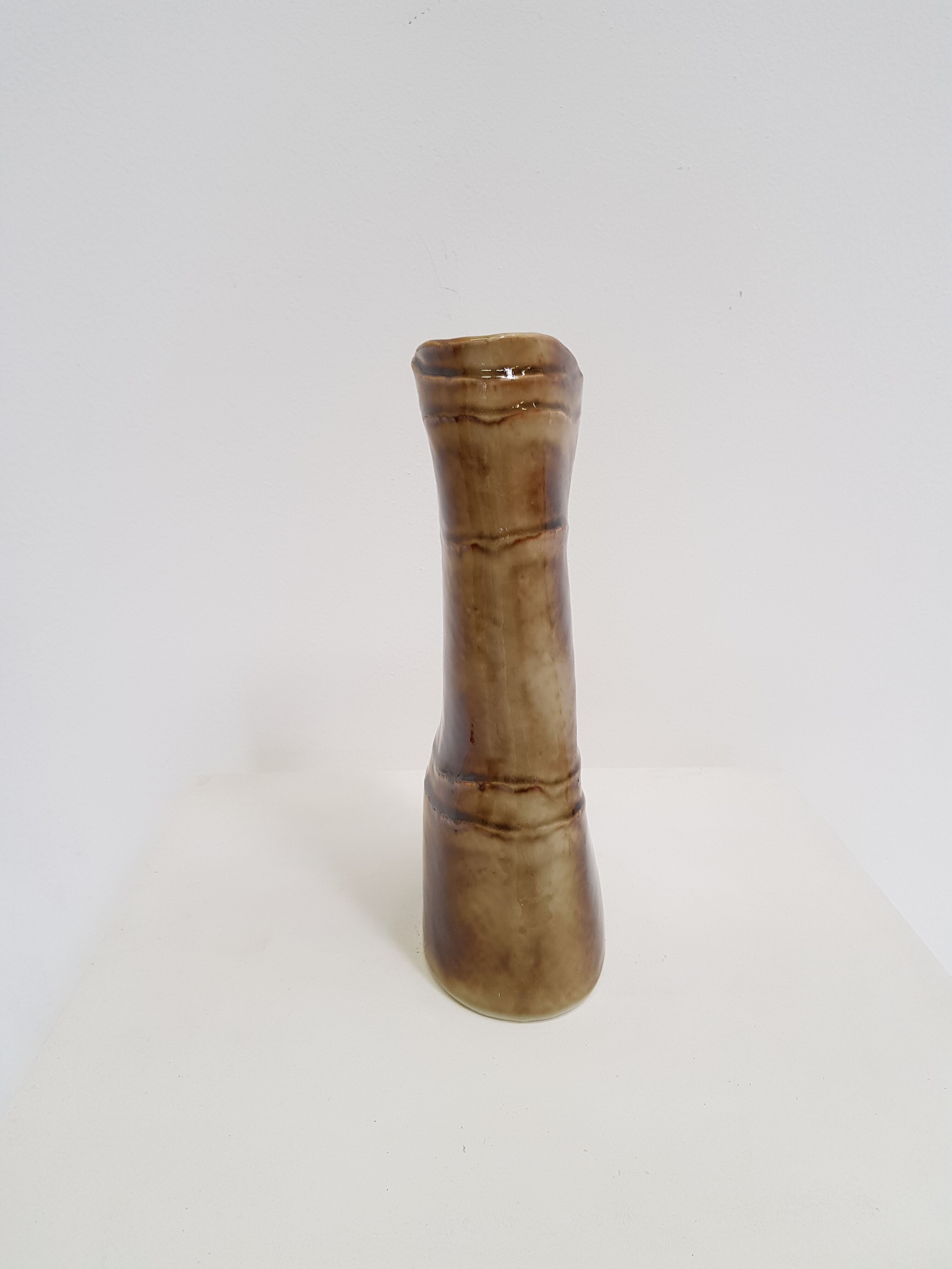 Ceramic vase signed Virebent France