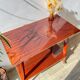 Vintage Formica trolley on wheels from the 1960s