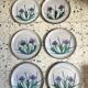 6 flat plates Vallauris