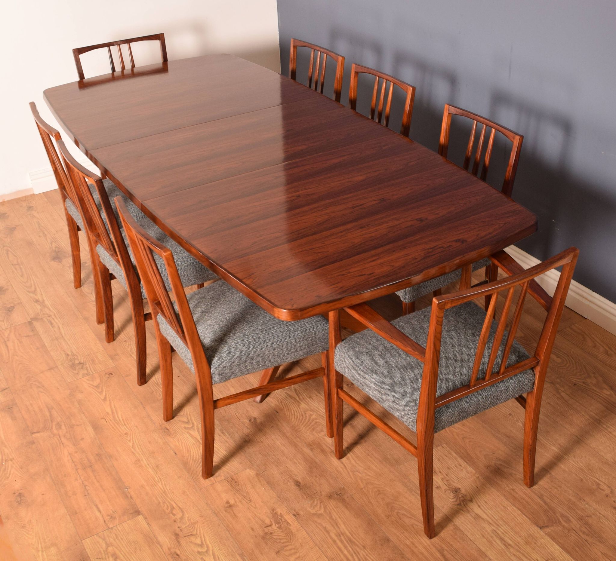 Dining table and 8 chairs