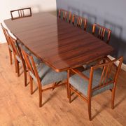 Dining table and 8 chairs
