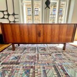 Buffet VODDER en bois de palissandre avec portes en bois