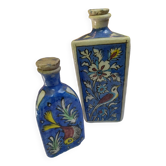 Two Persian ceramic bottles