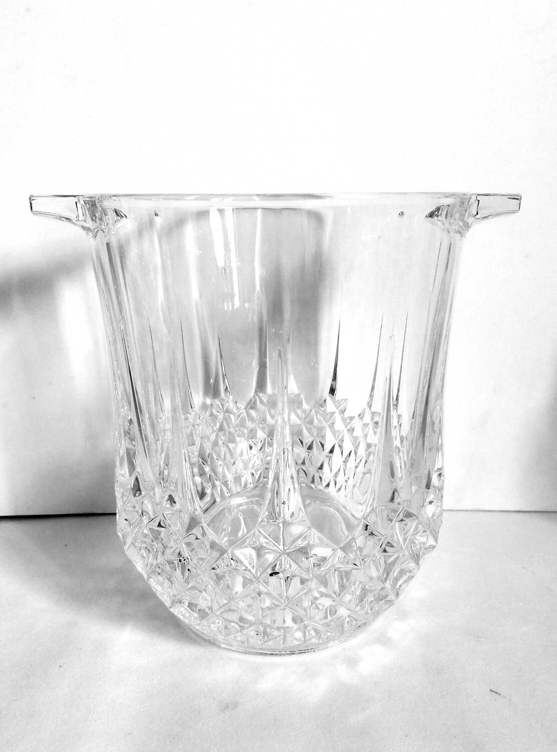 Lot 2 seaux cristal champagne glaçons