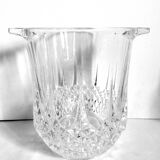 Set of 2 champagne crystal buckets with ice cubes