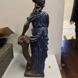 Plaster female sculpture 90cm H