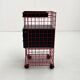 Postmodern metal drawer chest, 1980