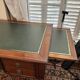 Louis XVI desk in wood and leather