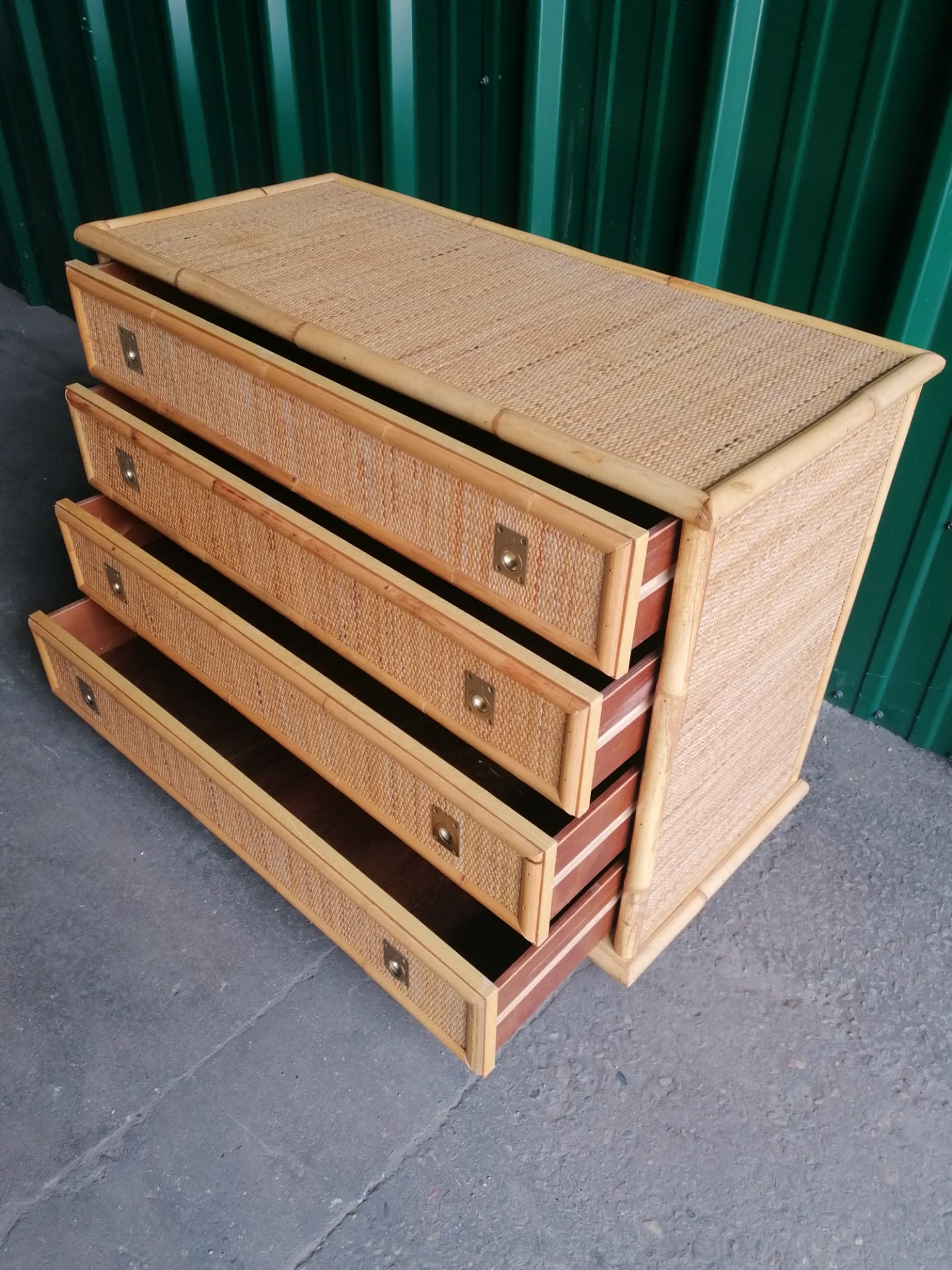 Bamboo dresser