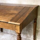 19th-century solid wood desk