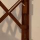 Scandinavian “scissors” wall lamp in teak from the 50s and 60s