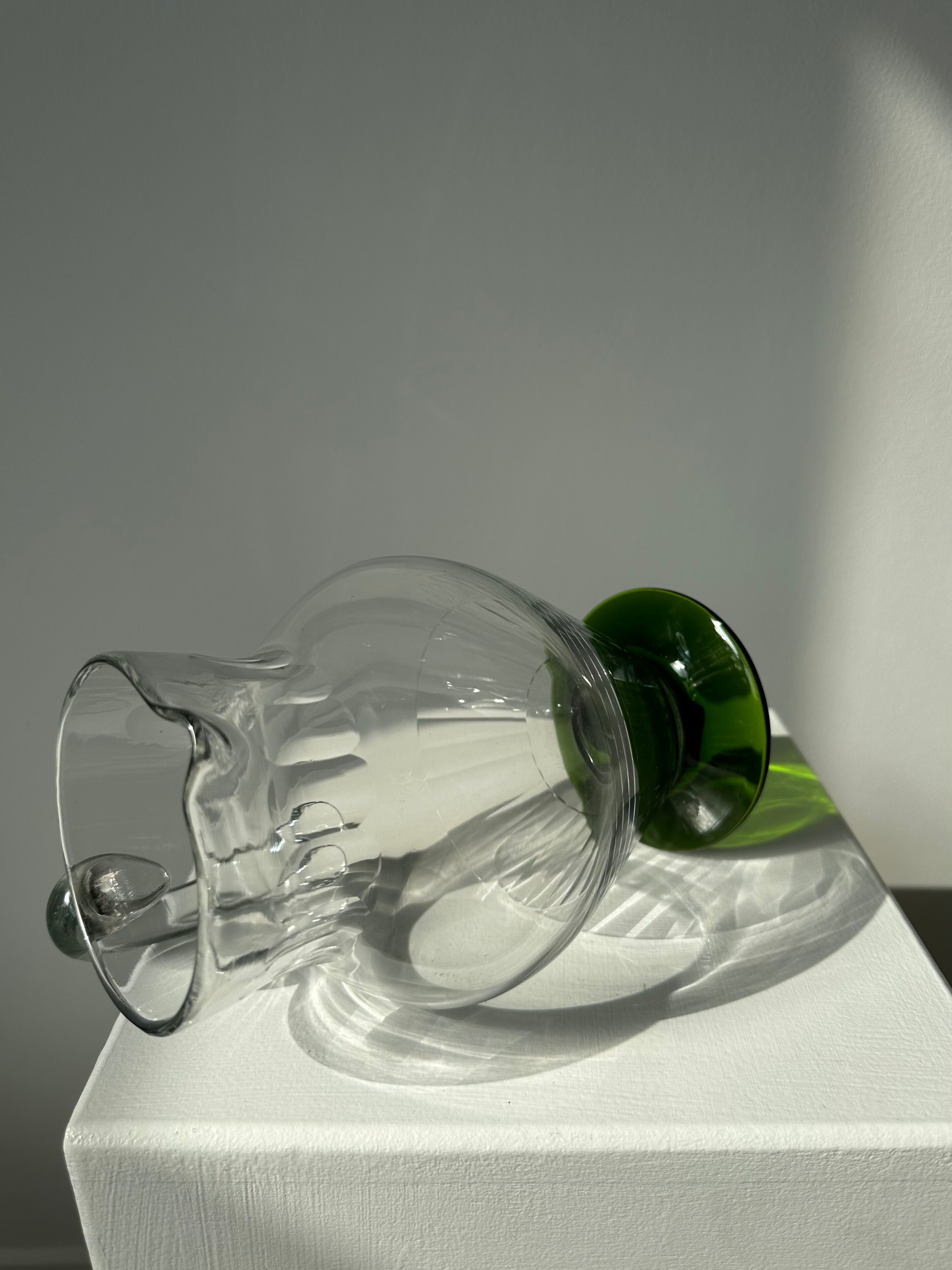 Vintage glass decanter