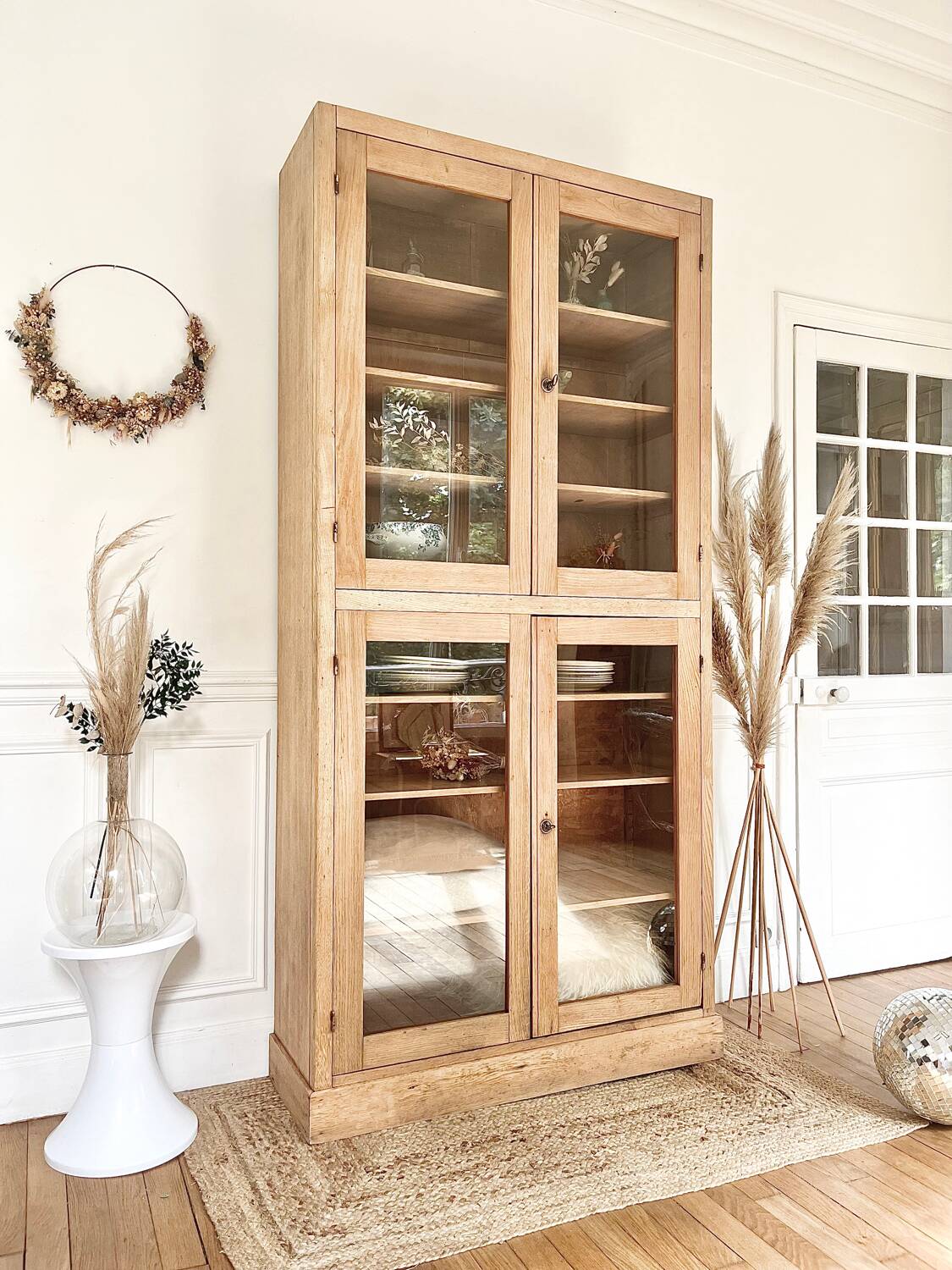 Vintage glass cabinet