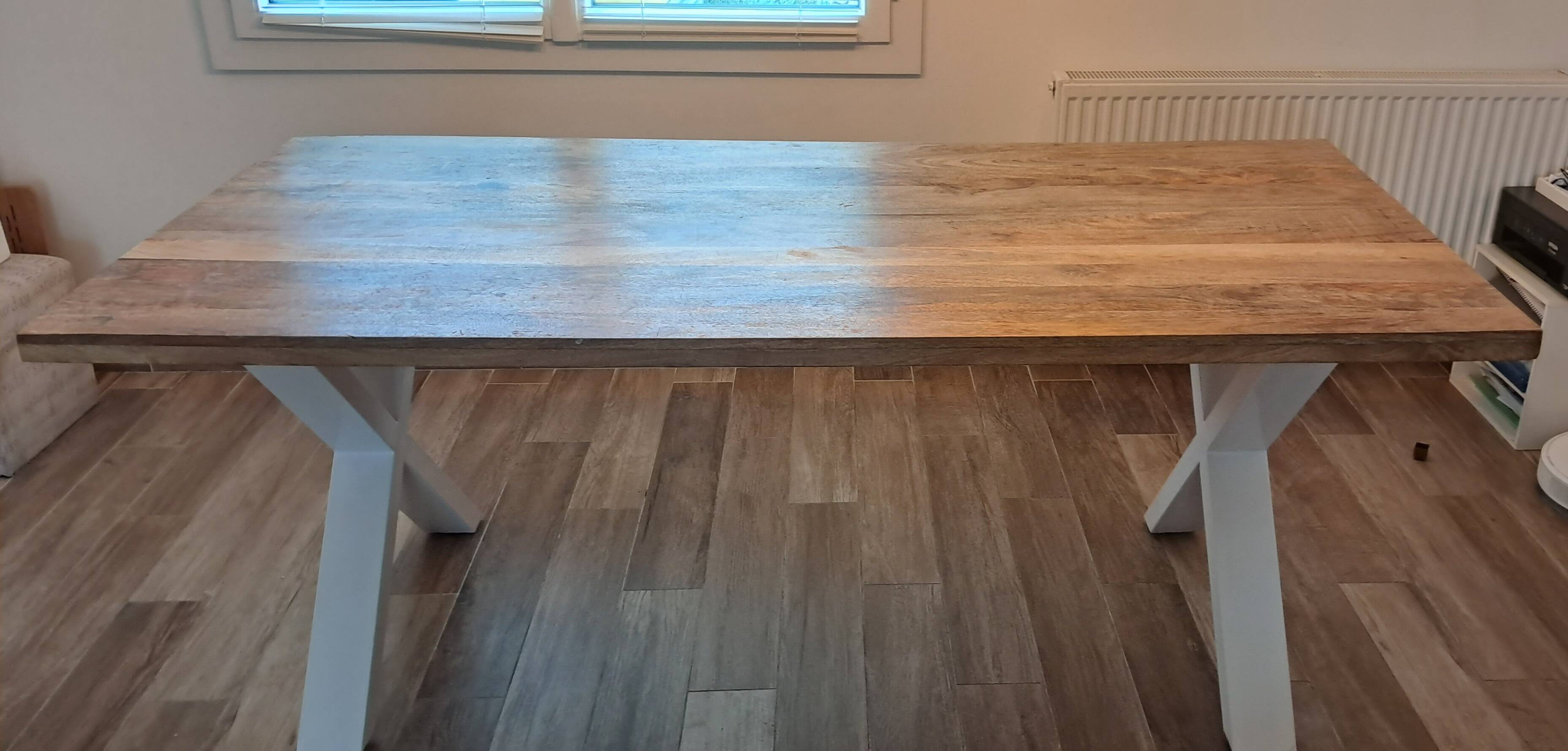 Mango wood dining table