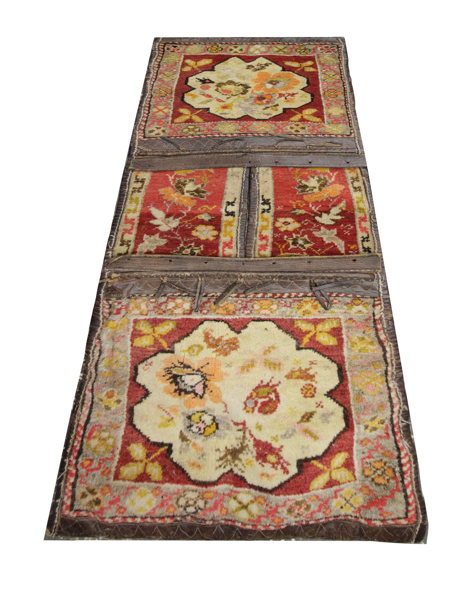 Antique Caucasian Handmade Wool Azerbaijan Rug- 54x136cm