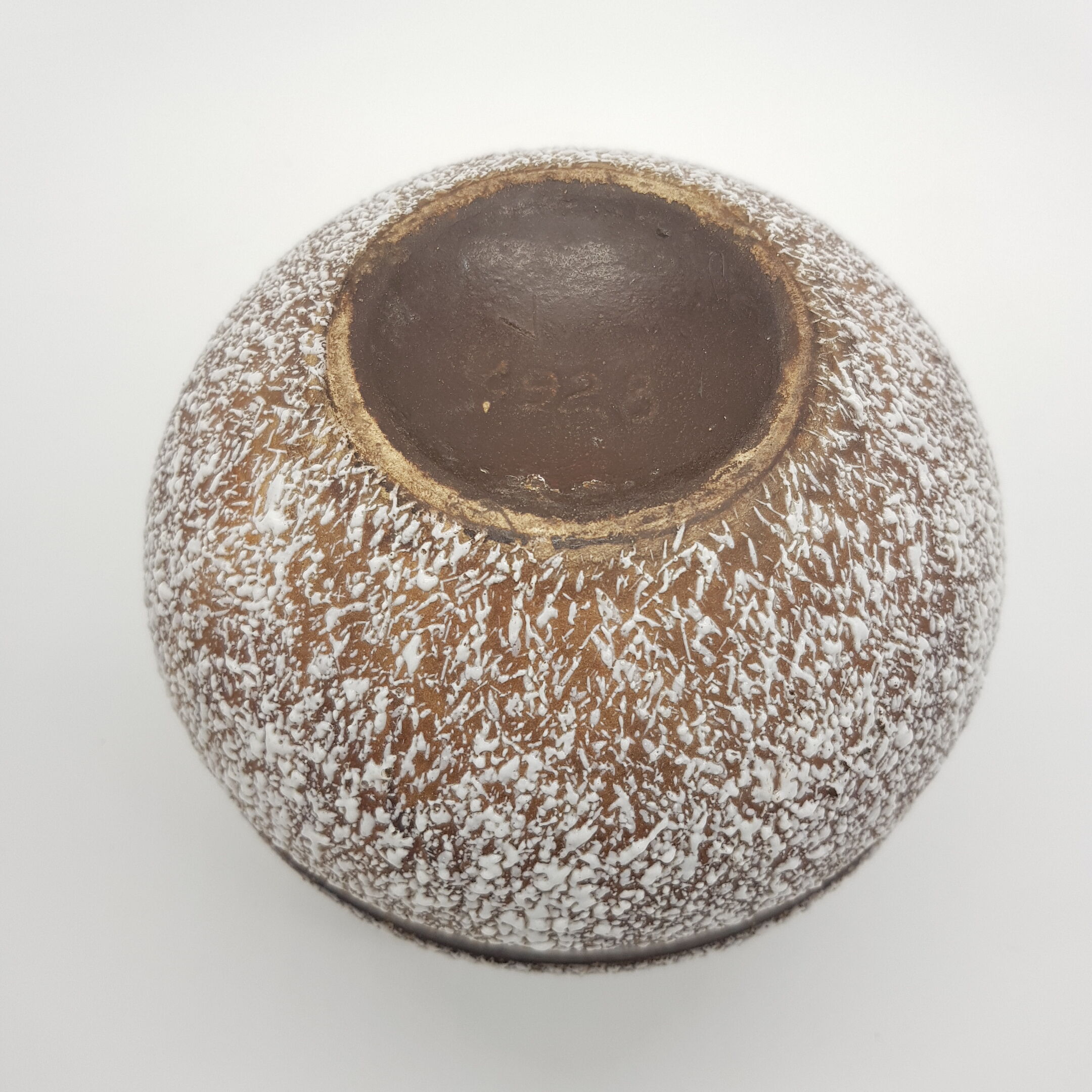 Art Deco style crisp enamel vase