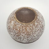 Art Deco style crisp enamel vase