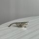 Set of 5 antique goose-shaped knife rests