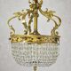 Napoleon-style tassel chandelier
