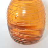 Vase ambré murano