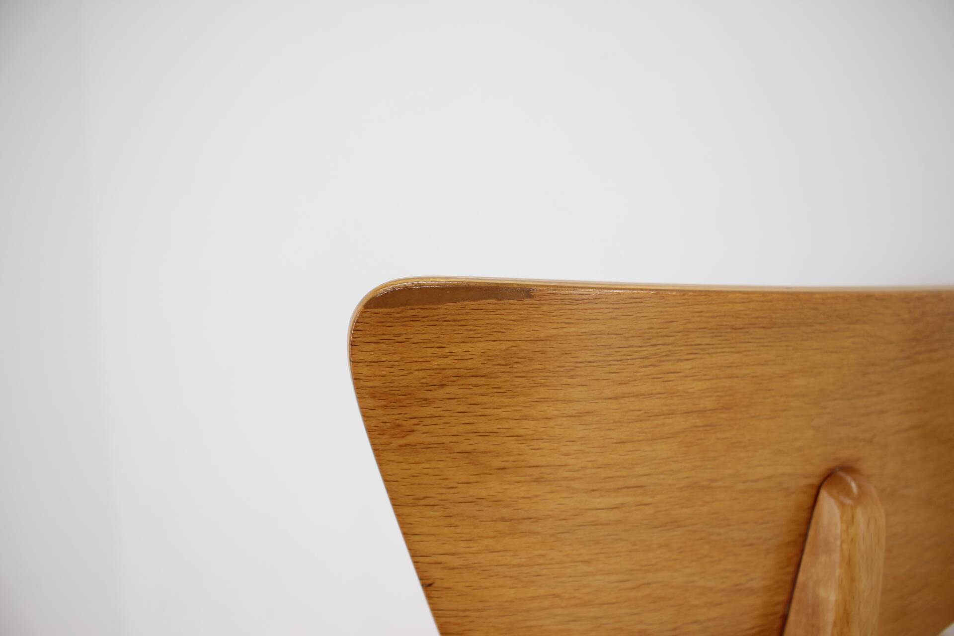 Four Dining Chairs by Ton, Czechoslovakia