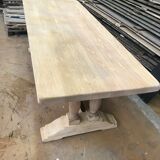 Ancient solid oak farm table