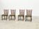Set of four Danish dining chairs