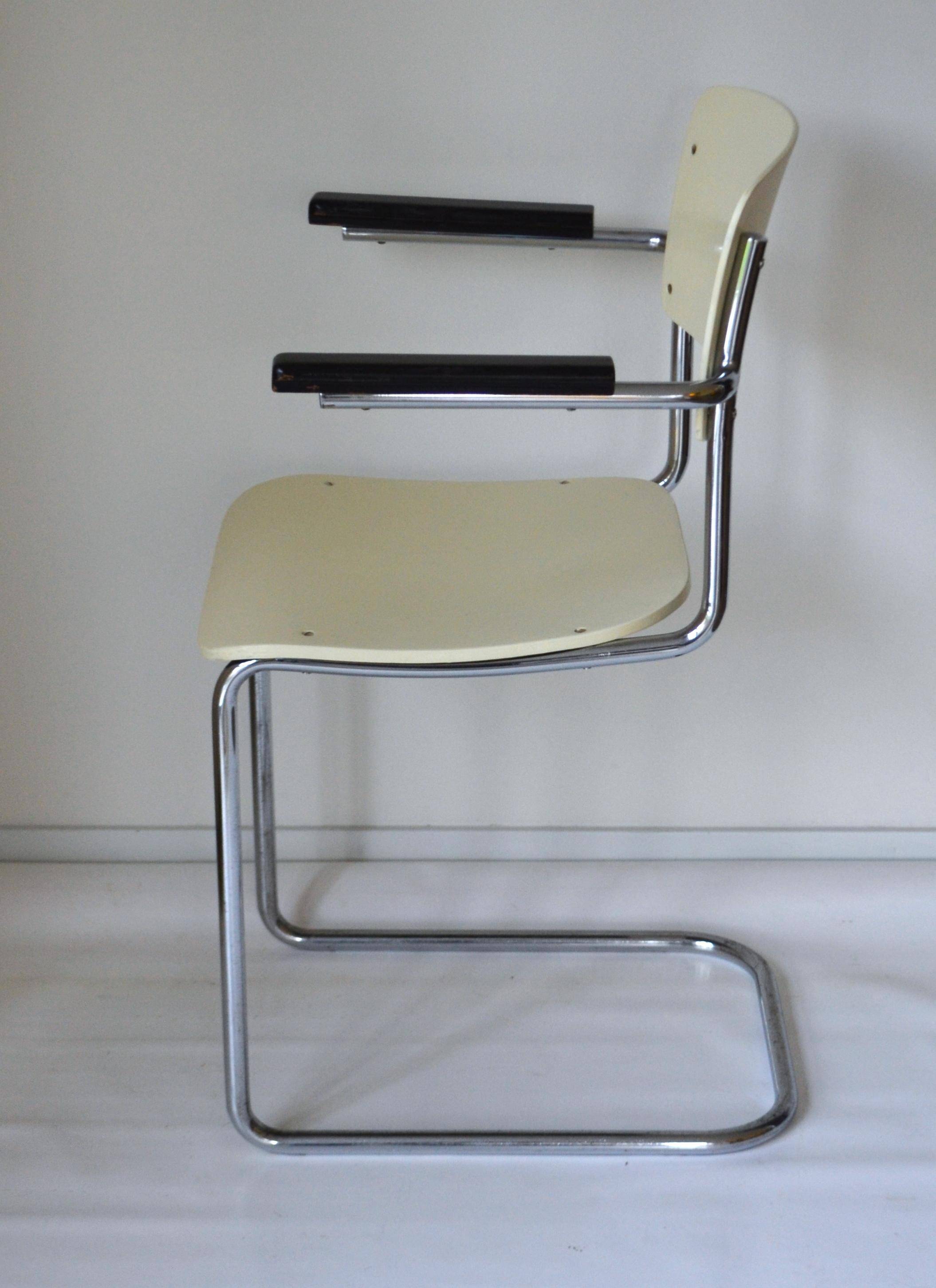 1930s Mart Stam chair produced by Fana Rotterdam