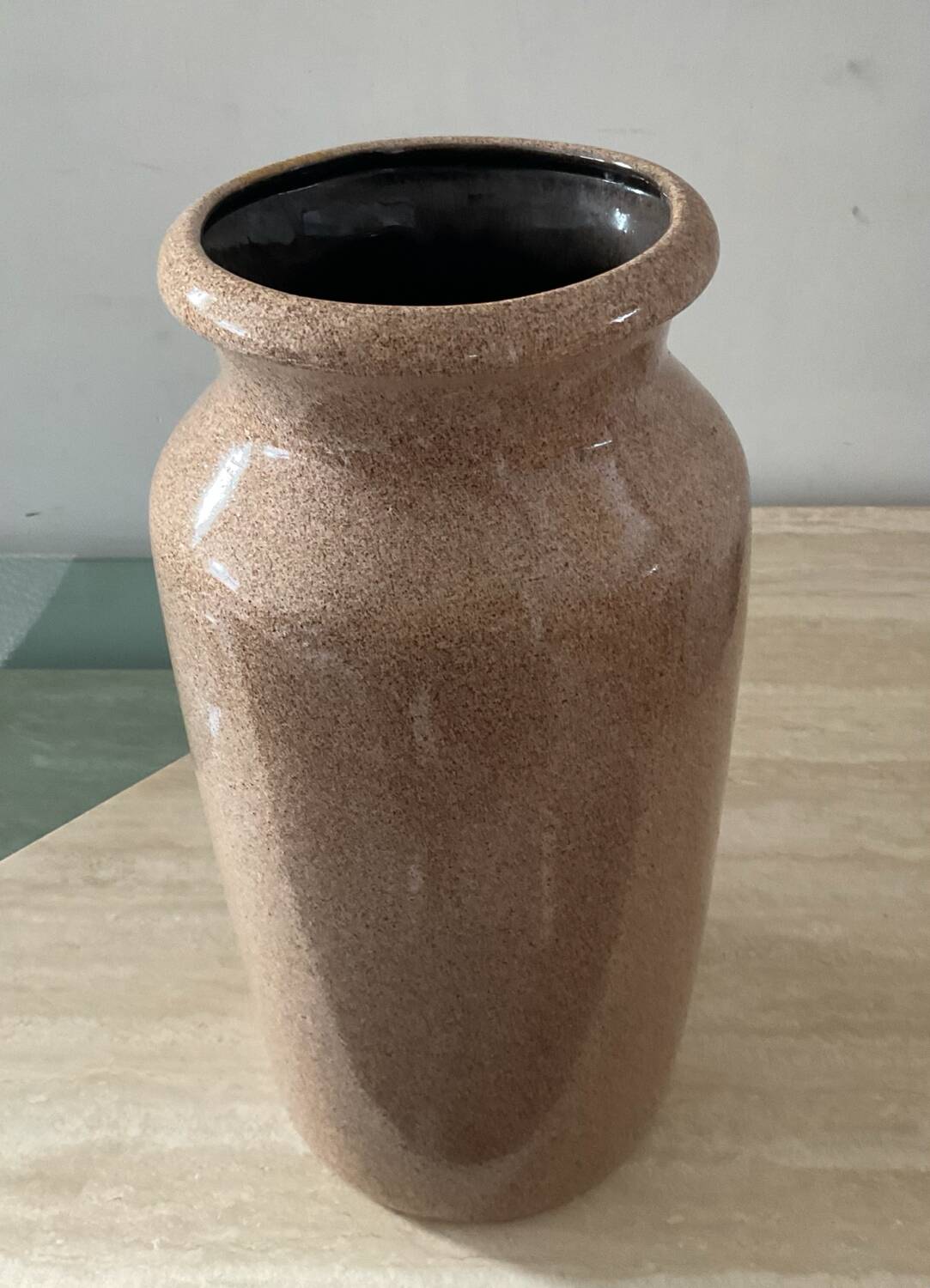 Grand vase Scheurich Germany en grès émaillé