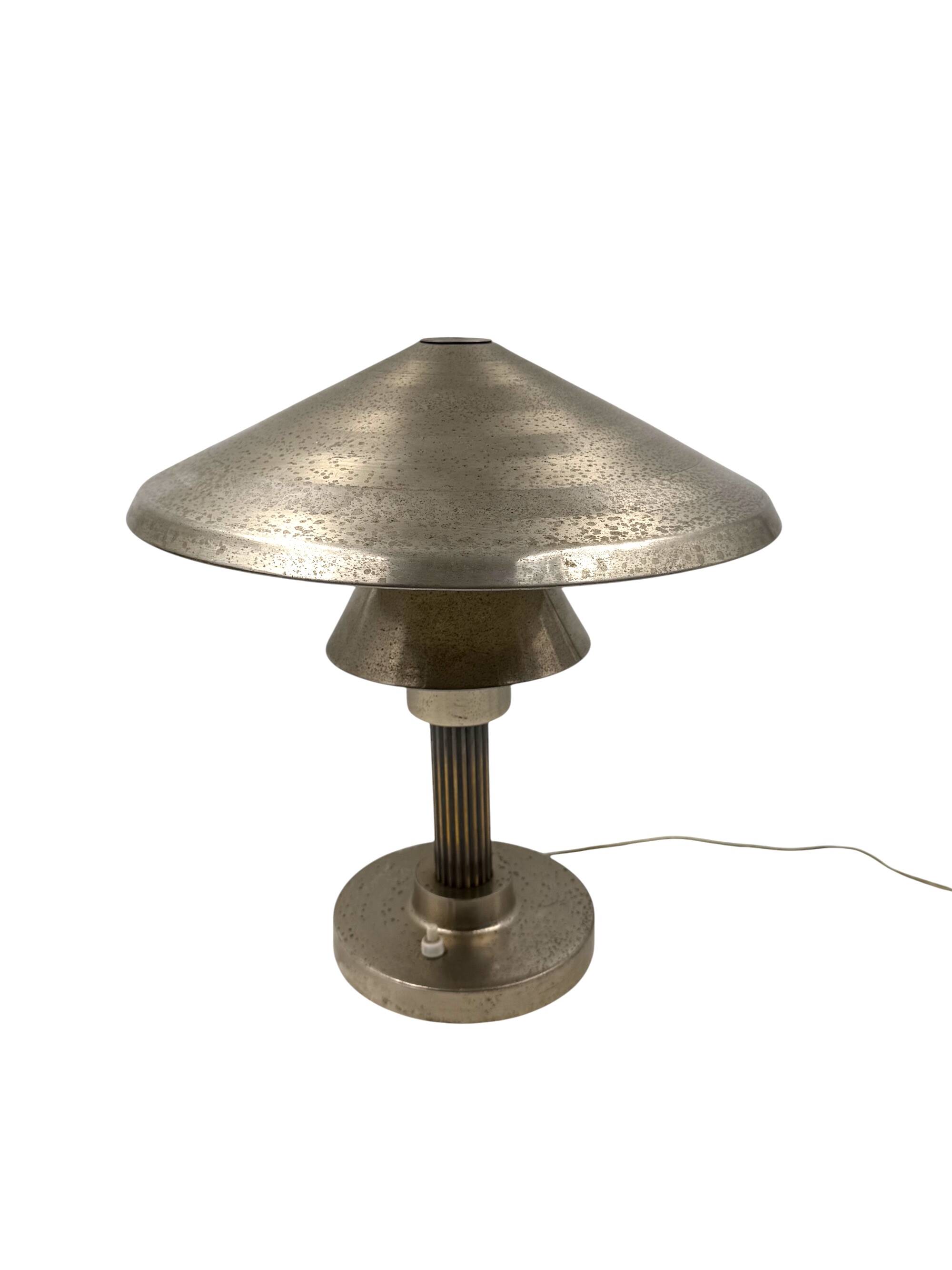 Lampe de table Art Déco, Philips Milano, Italie vers 1930