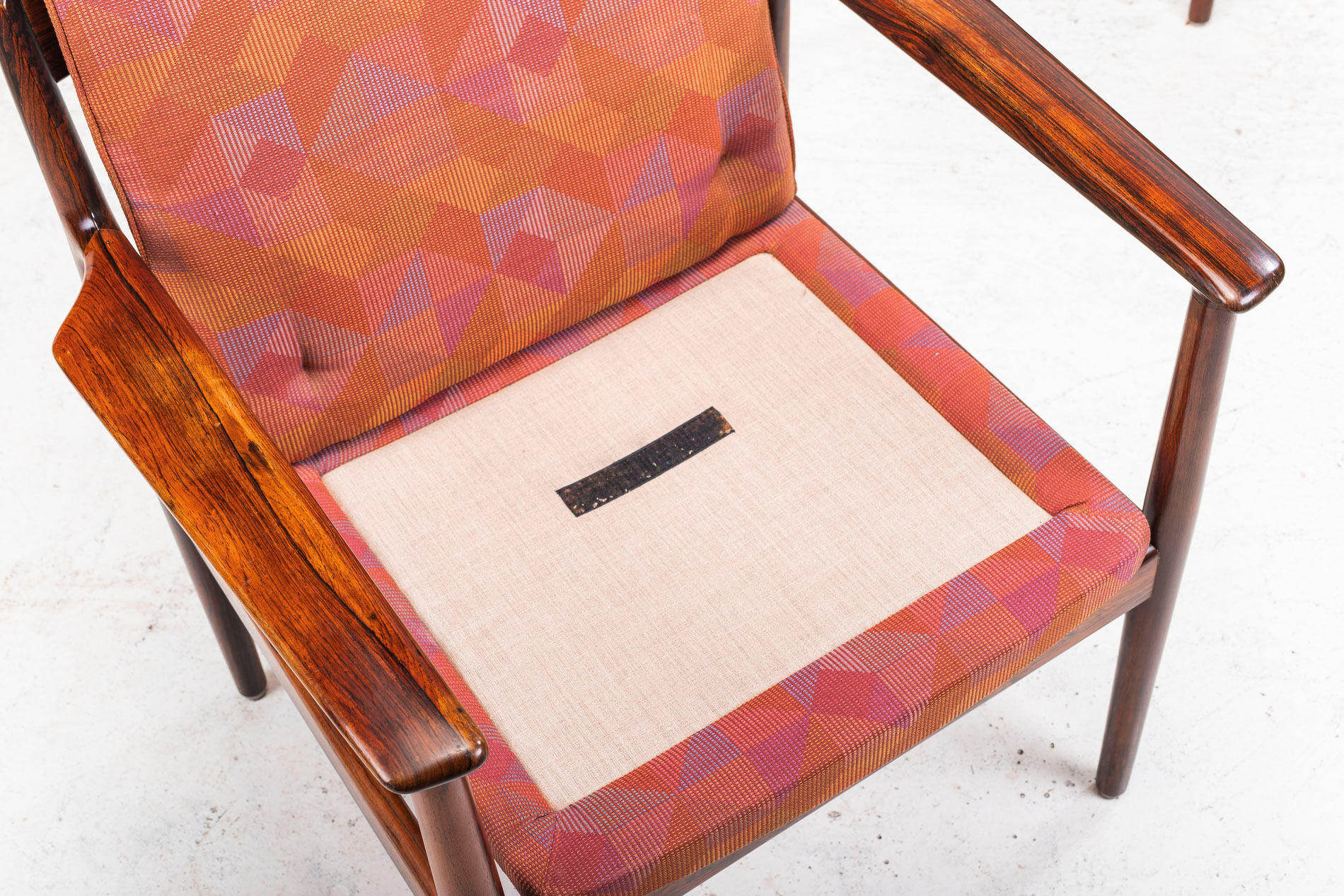 Lot de 4 fauteuils modèle 341 par Arne Vodder pour Sibast