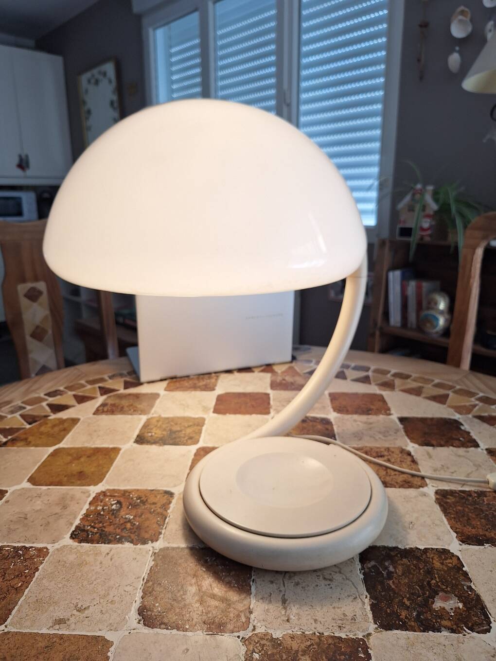 Authentic Serpente lamp by Elio Martinelli (Luce) 1960