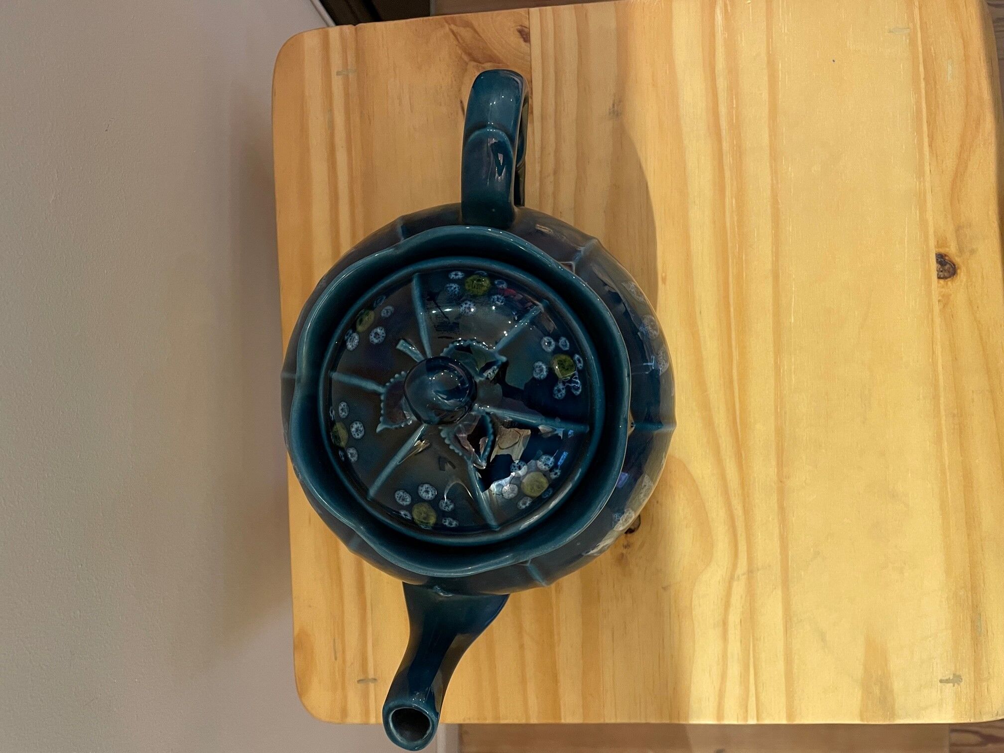 Ceramic teapot JENVRIN made in France