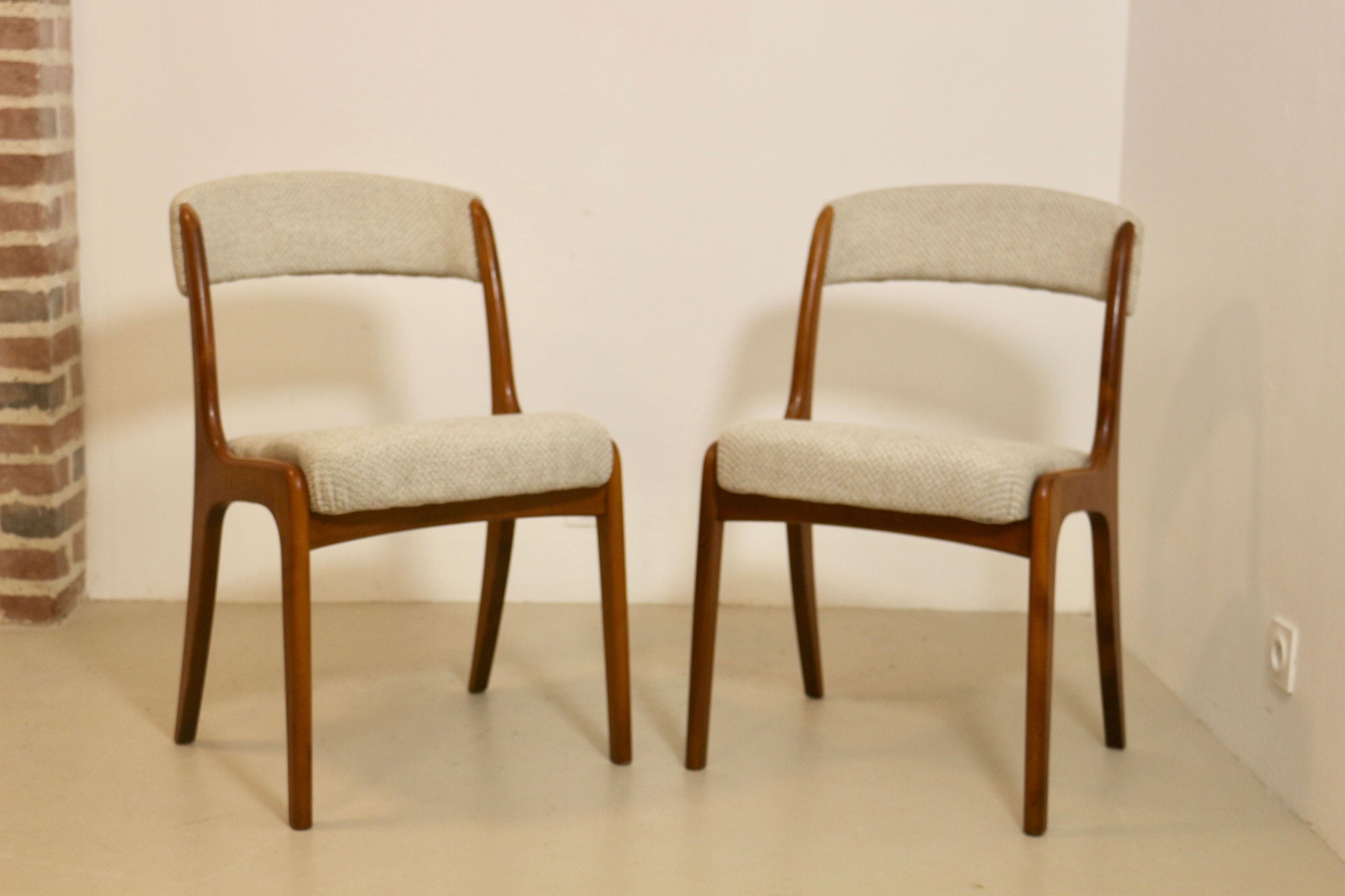 Pair of chairs gondola Baumann year 60