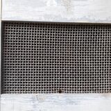 Patinated industrial wardrobe